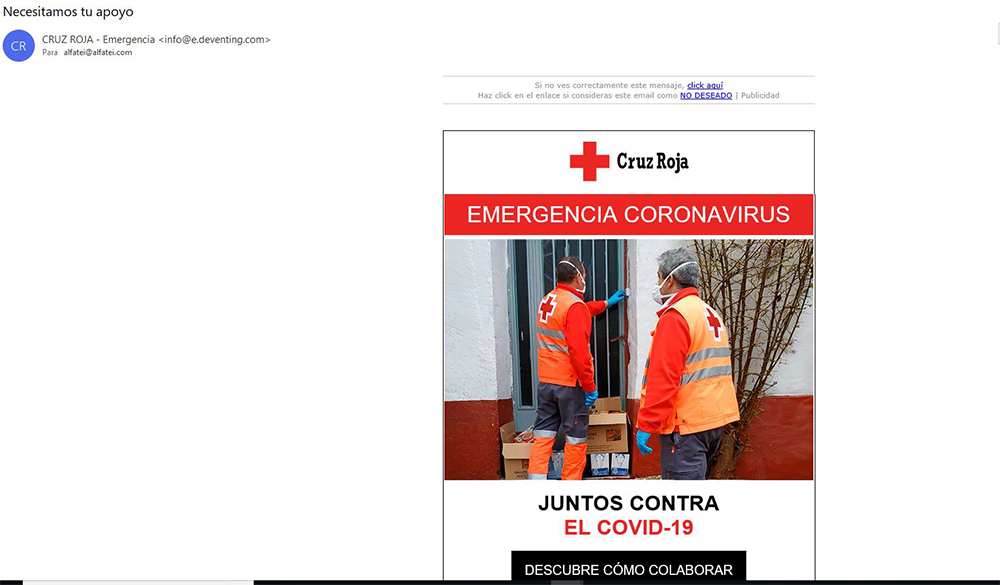 covid-19 phishing